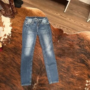 Miss Me Women's Light Blue Skinny Jeans